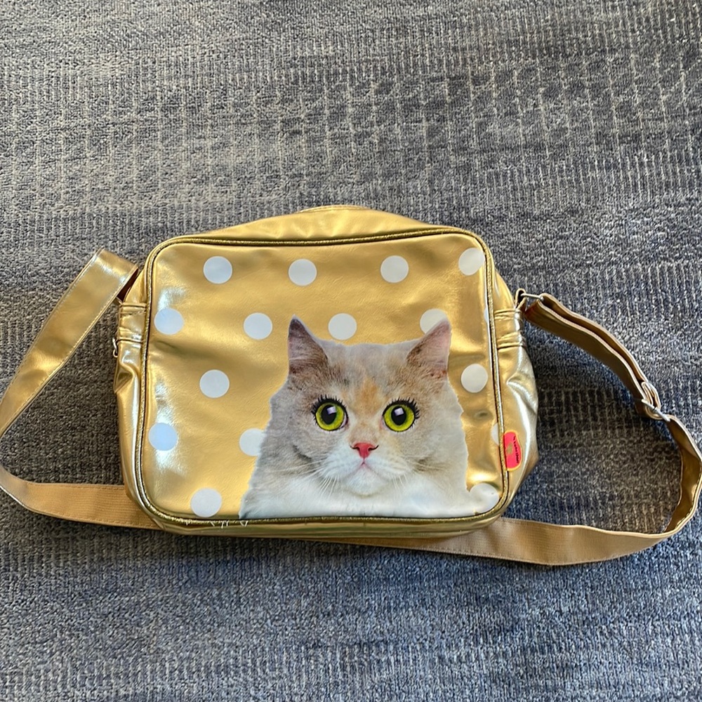 Gold Cat cross body for kids!